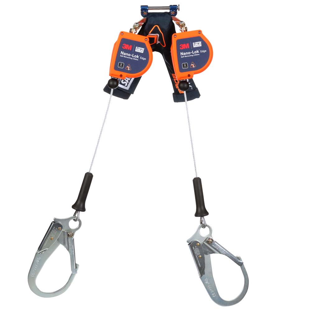 3M DBI-SALA Nano-Lok Twin-Leg Personal 7-Foot Self-Retracting Lifeline from GME Supply